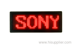 LED name badge,LED badge for promotion,event,exhibition,display board ,LED name tag