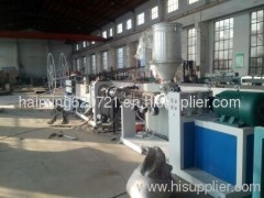 PE pipes extruder