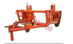 Hydraulic cable drum trailer