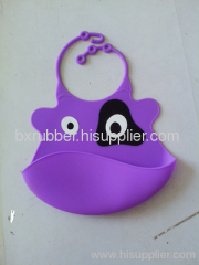 Silicone infant bibs