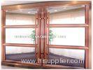 Partition Heavy Duty Sliding Doors, Modern Metal Room Dividers With Aluminum Frame
