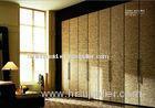 Bedroom Decorative Bi Folding Closet Doors, Durable Aluminum Bi Fold Wardrobe Doors