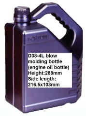 D38-4L blow molding bottle (engine oil bottle)