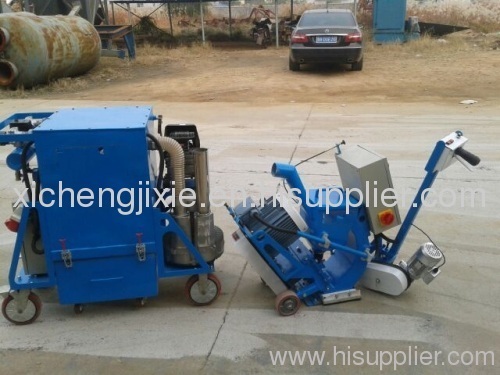 horizontal movable shot blasting machine