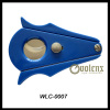 2013 hot sell promotional gift full stainless steel cigar cutter with gold-plating