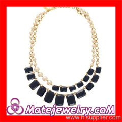 New Design Resin Jewelry J CREW Bib Necklace