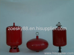 hanging powder fire extinguisher