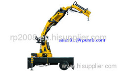 knuckle boom type truck mounted crane truck mounted crane