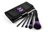 Fashion 5 PCS Travel Makeup Brush Kit Set with PU pouch