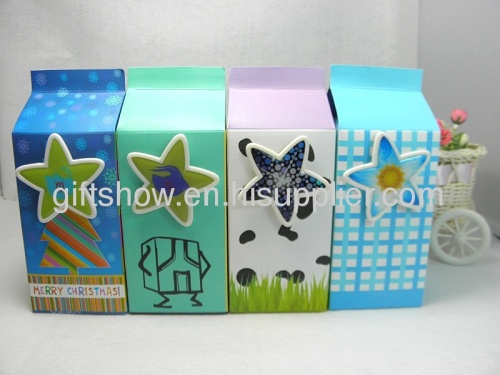 Milk cartons Music Box