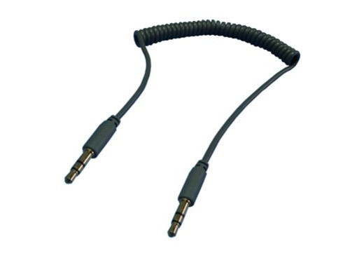 3.5 Stereo Plug To 3.5 Stereo Plug 4pole Jack Spring Cable