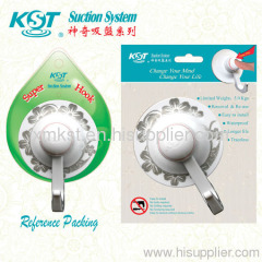 KST White Single Suction Hook