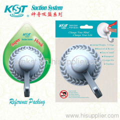 KST White Single Suction Hook