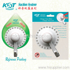 KST White Single Suction Hook