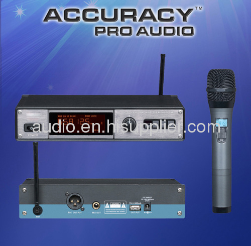 uhf pll wireless microphone