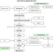 Flow Chat for Speaker Box Test