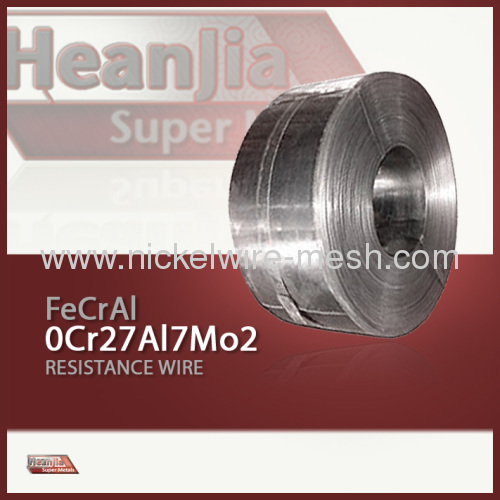 FeCrAl 0Cr27Al7Mo2 Alloy Strip