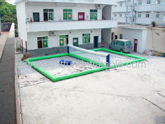 Popular Inflatable Volleyball Water Sports Park