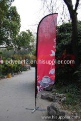 beautifull advertising feather flag