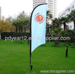 beautifull advertising feather flag