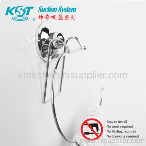 Towel Ring or Paper Roll Holder with suction hook