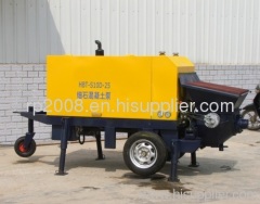 HBT-S10D-25 Diesel Engine Concrete Pump