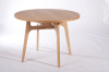 classic fine non-foldable wooden round dining tables