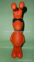 latex dog toy