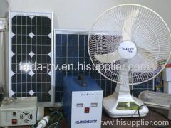 20W solar home lighting kit