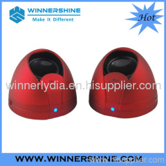 Laptop double mini speaker in loud and clear sound effect