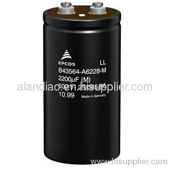 Large Can Aluminum Electrolytic Capacitor B41458B4229M SCREW Terminal 22000UF 16V