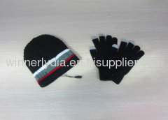 Acrylic touch screen glove in very soft touch suitable for promotion