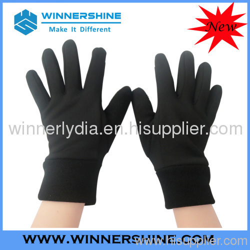 Lycra touch glove in good elasticity