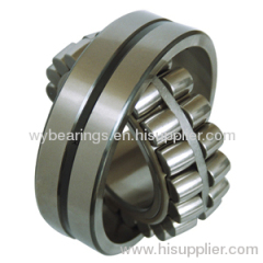 Spherical roller bearing with CC cage