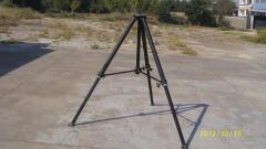 Steel/alloy China stands/tripod with the paint, powder coating