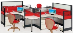 modern glass office partition workstation,#60-5