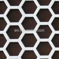 hexagonal hole perforated metal