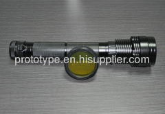 custom led flashlight custom light shell