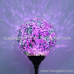 Glass Ball Solar Stick Light