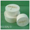 Wooden round cake box, circle box