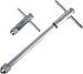 Chrome plated ratchet tap wrench T-Handle