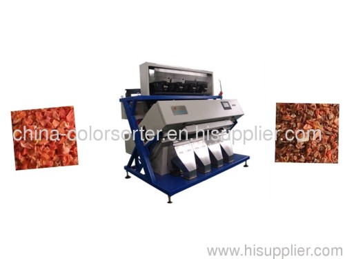 Carrot granule color sorter