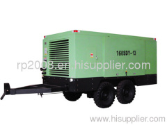 160SDY Electric mobile screw air compressor