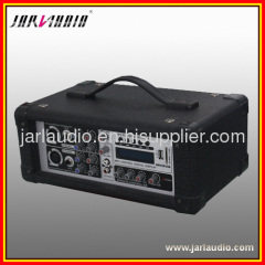 PA audio mixer power mixer with USB/LCD/SD