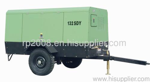 132SDY Electric drive mobile screw compressor