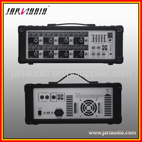 Professional mixing console with USB/SD/LCD