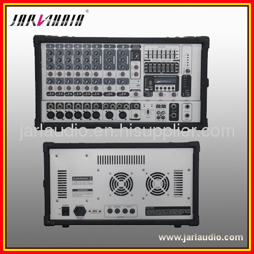 10 Channel Power Mixer with USB