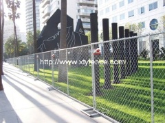 woven temporary wire fence