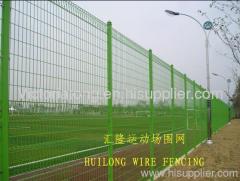 Sports field fence