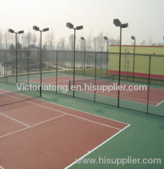 Sports field fence